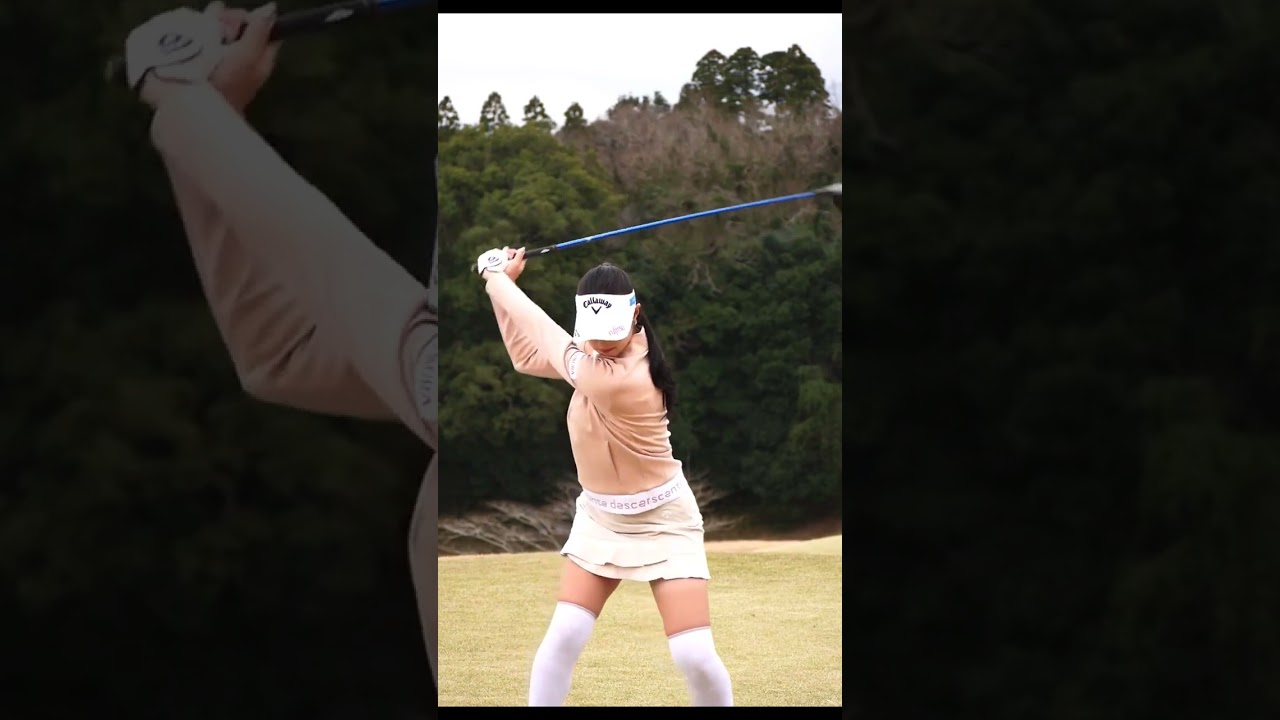 Asuka Kashiwabara 柏原明日架  #golf #golfswing #ゴルフ