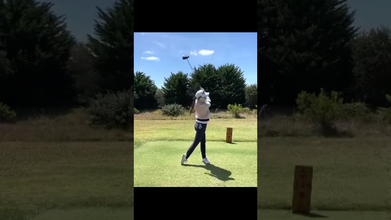 Shina Kanazawa 金澤志奈  #golf #ゴルフ #golfswing