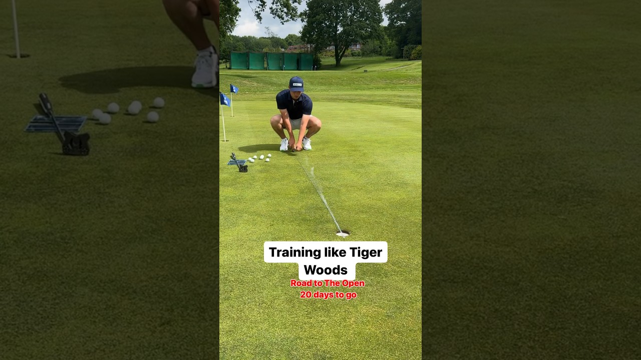 I Trained like Tiger Woods…….