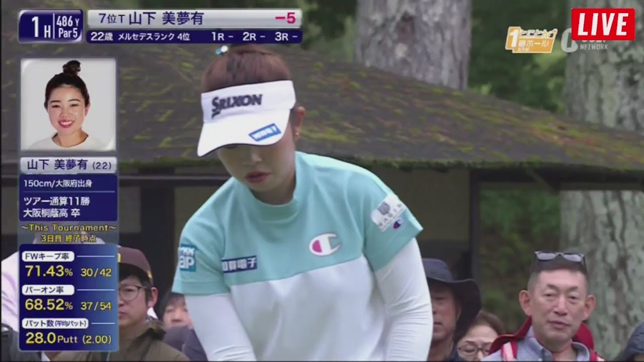 6月9日 宮里藍 サントリーレディスオープンゴルフトーナメント最終日 Final ROUND VOL 2
