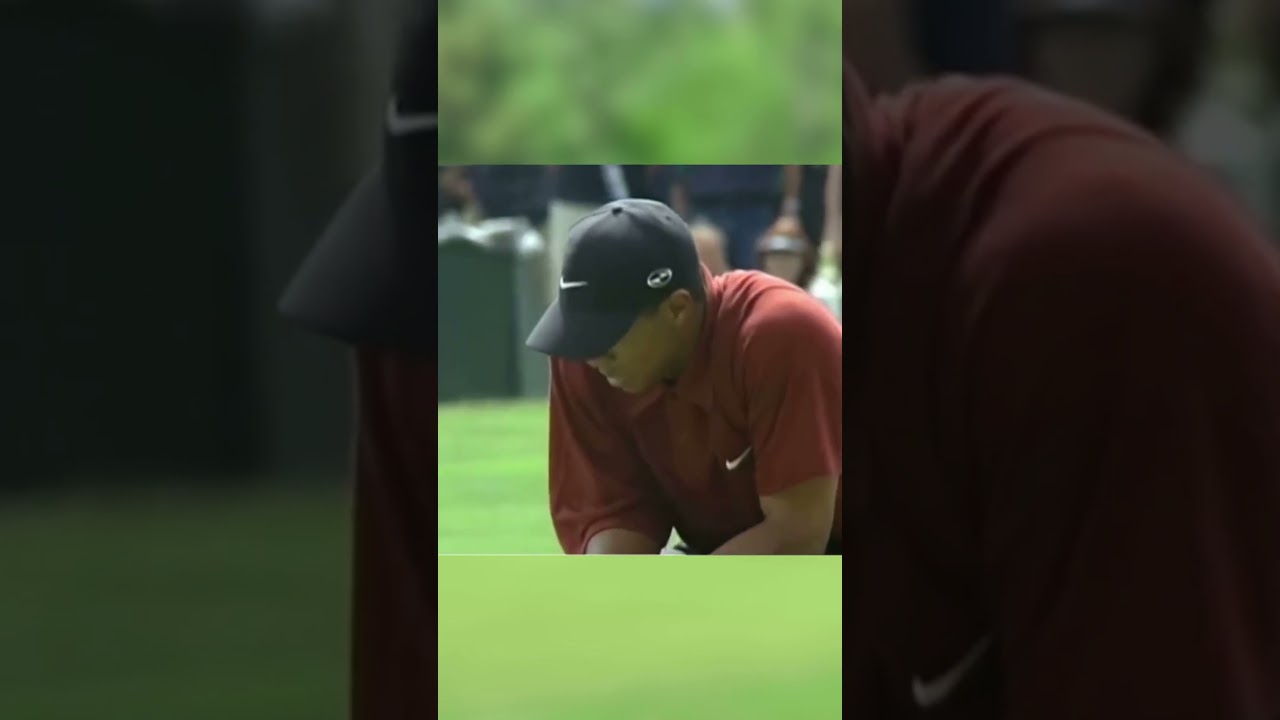 One of the most unfortunate moments in Tiger Wood's career in the PGA Tour. Its so hard to watch..
