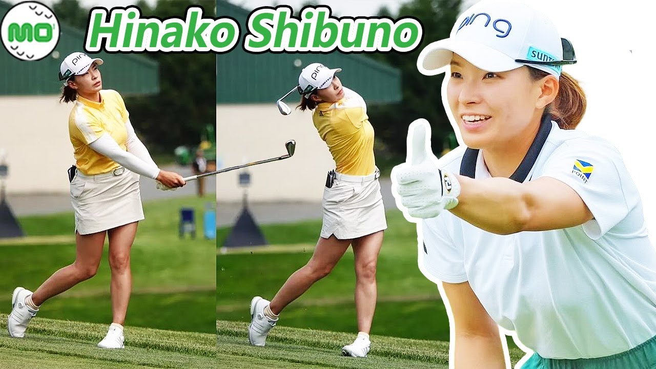 渋野日向子​ Hinako Shibuno 日本の女子ゴルフ スローモーションスイング!!!