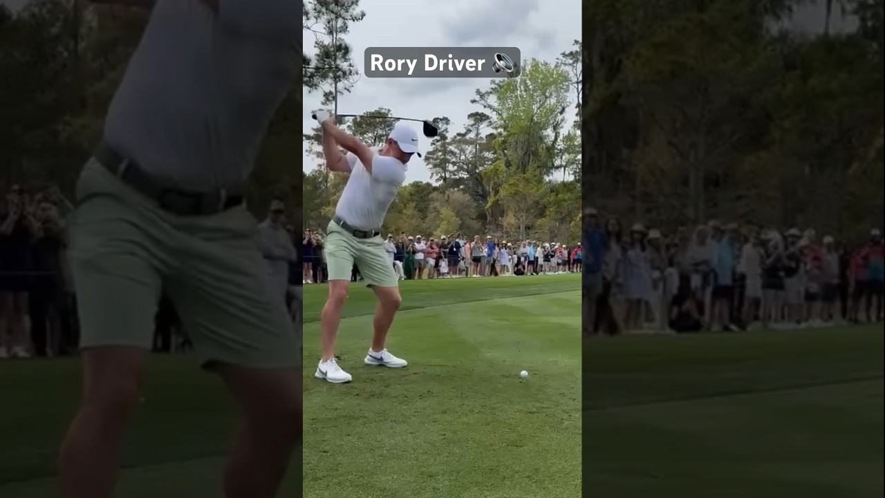 🔴 Rory Driver 💣 #rorymcllroy #golfswing