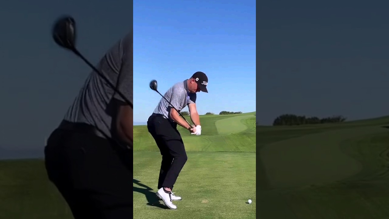 시원 시원한 3번 우드 스윙 [Justin Thomas]