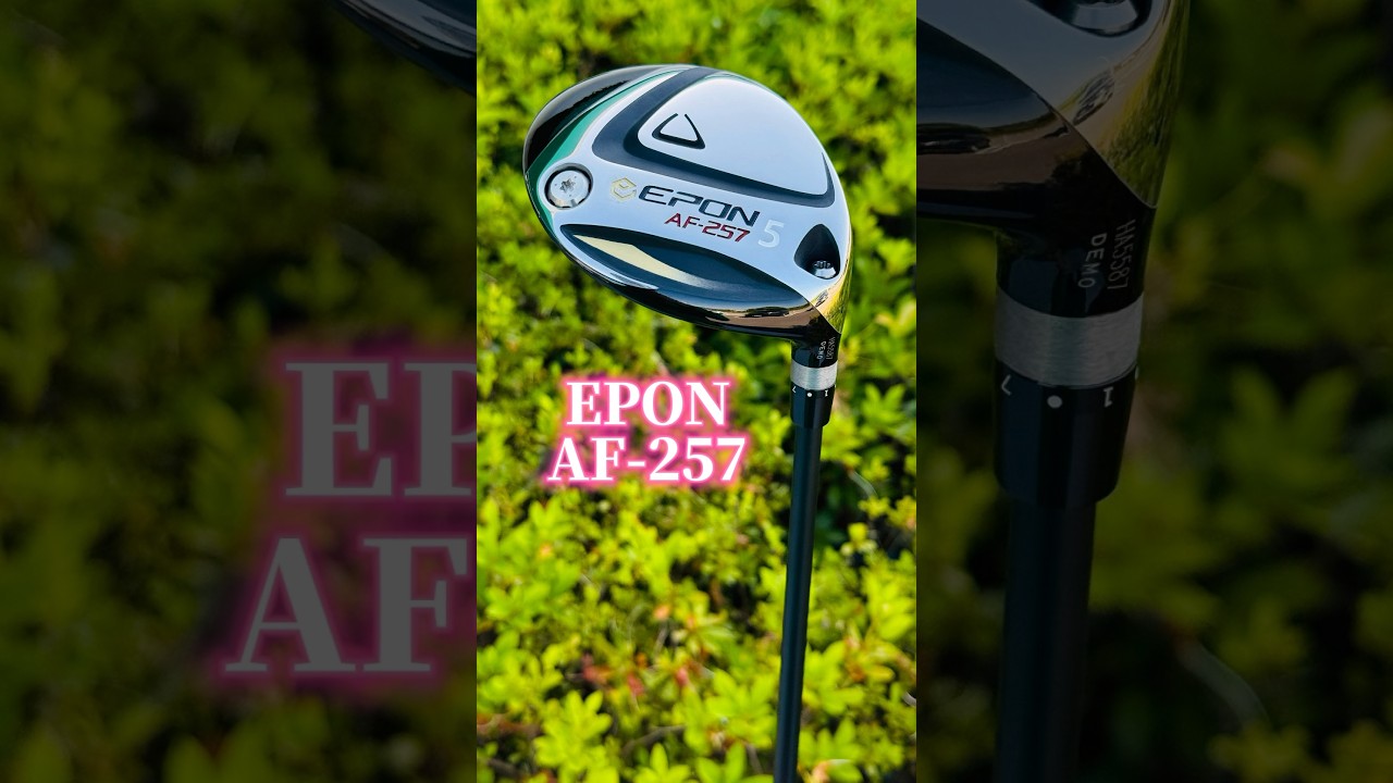 【新製品】EPONエポンAF-257登場！【第一ゴルフ】#ゴルフ #ゴルフスイング #ゴルフ女子 #100切り #golf