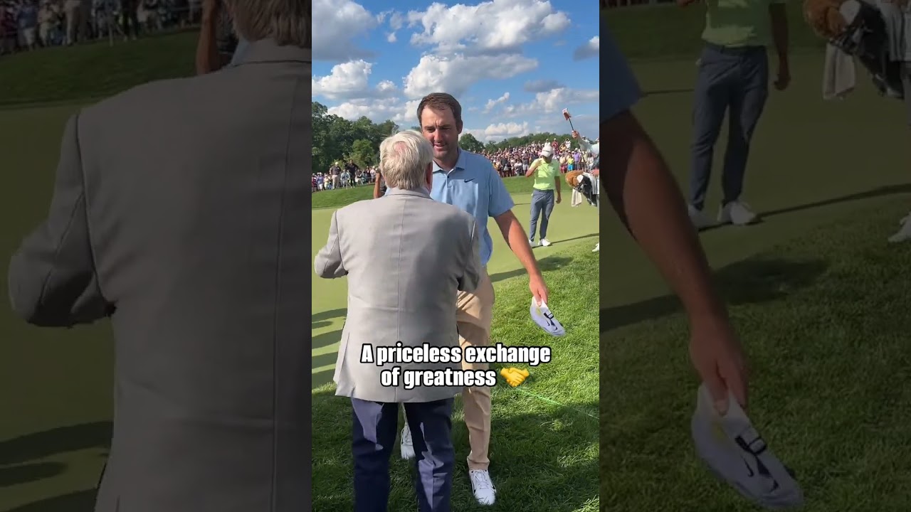 A prize that goes beyond the trophy for Scottie Scheffler