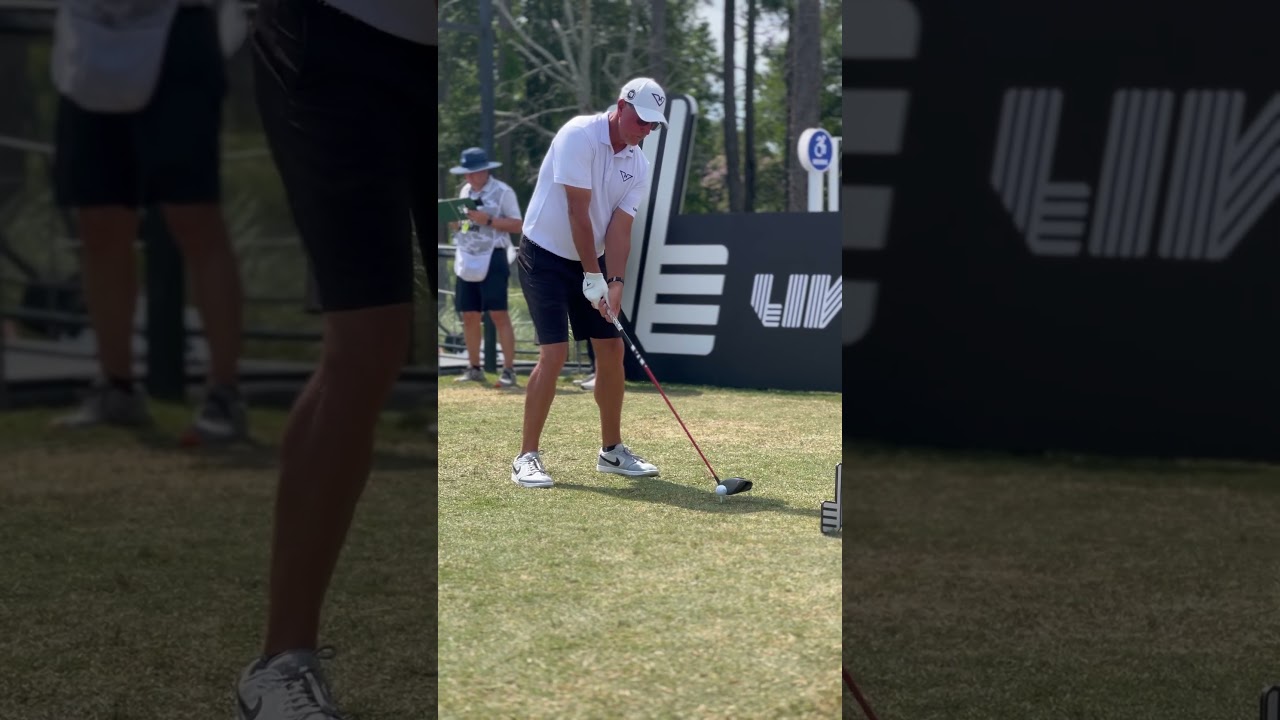 Phil Mickelson Driver Hole 1 LIV Golf Houston