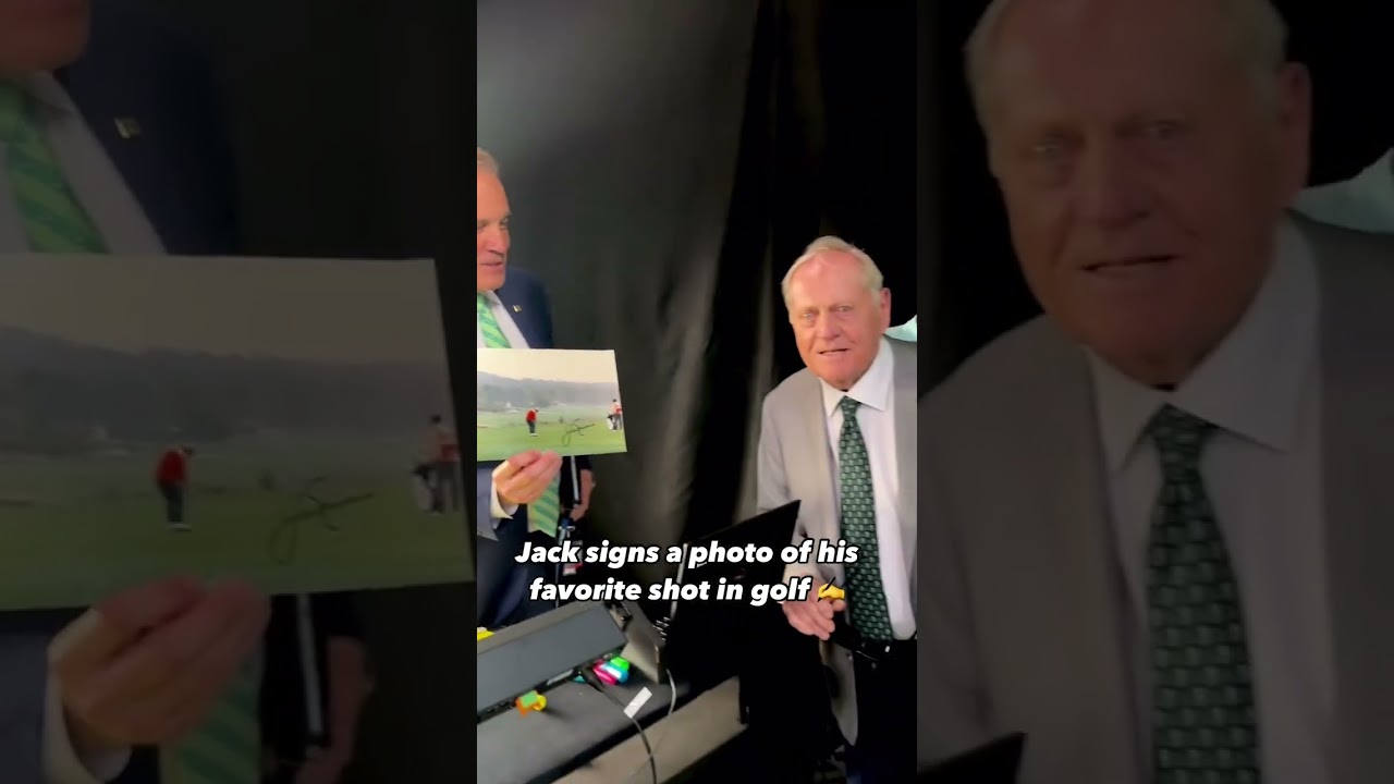 Pebble Beach is near and dear to Jack Nicklaus and Jim Nantz alike 🤝