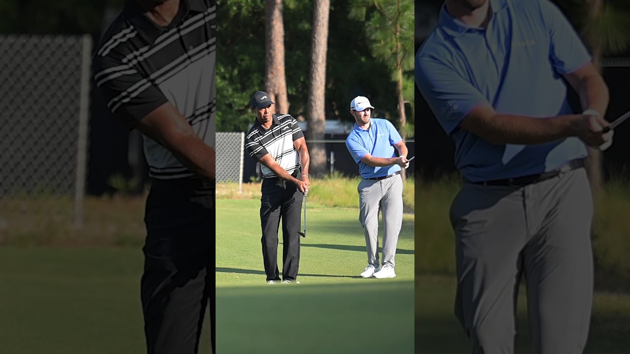 Tiger Woods prepping for the U.S. Open 🐅