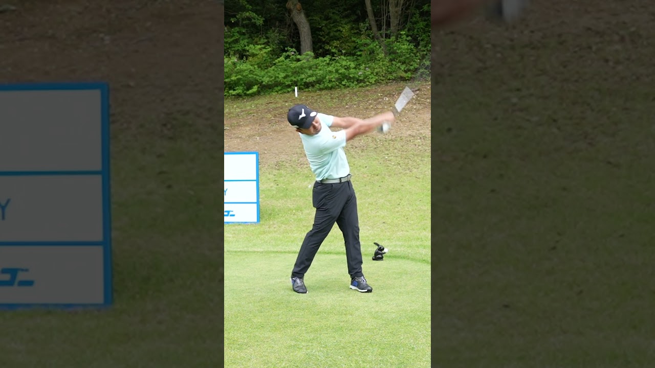 時松隆光ドライバースイング