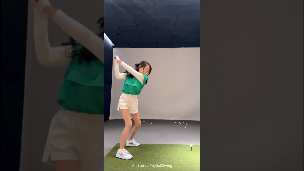 안선주프로 드라이버스윙