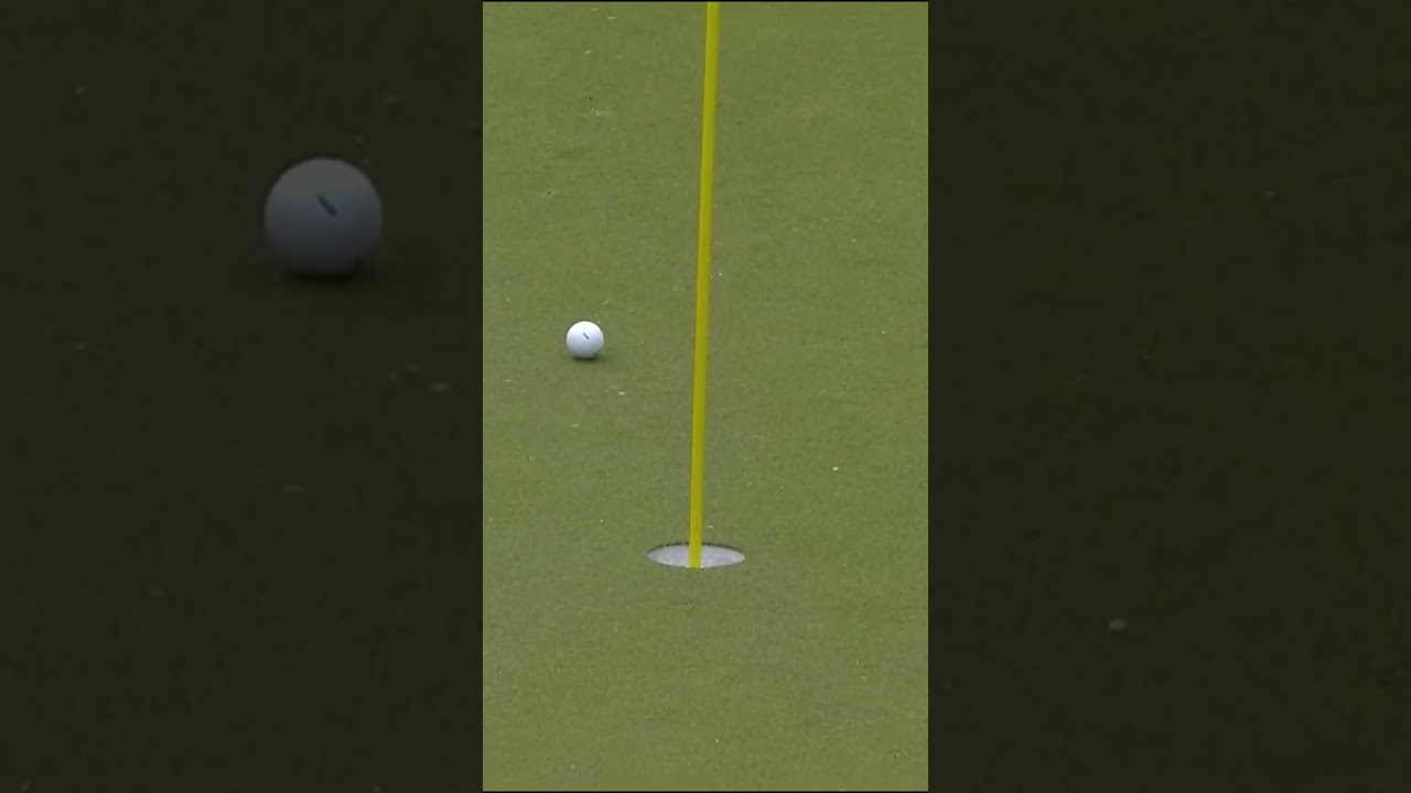 Epic Shot: Tiger Woods' Incredible Long Drive Lands Near the Hole #GolfTournament #GolfEvent #Golfin