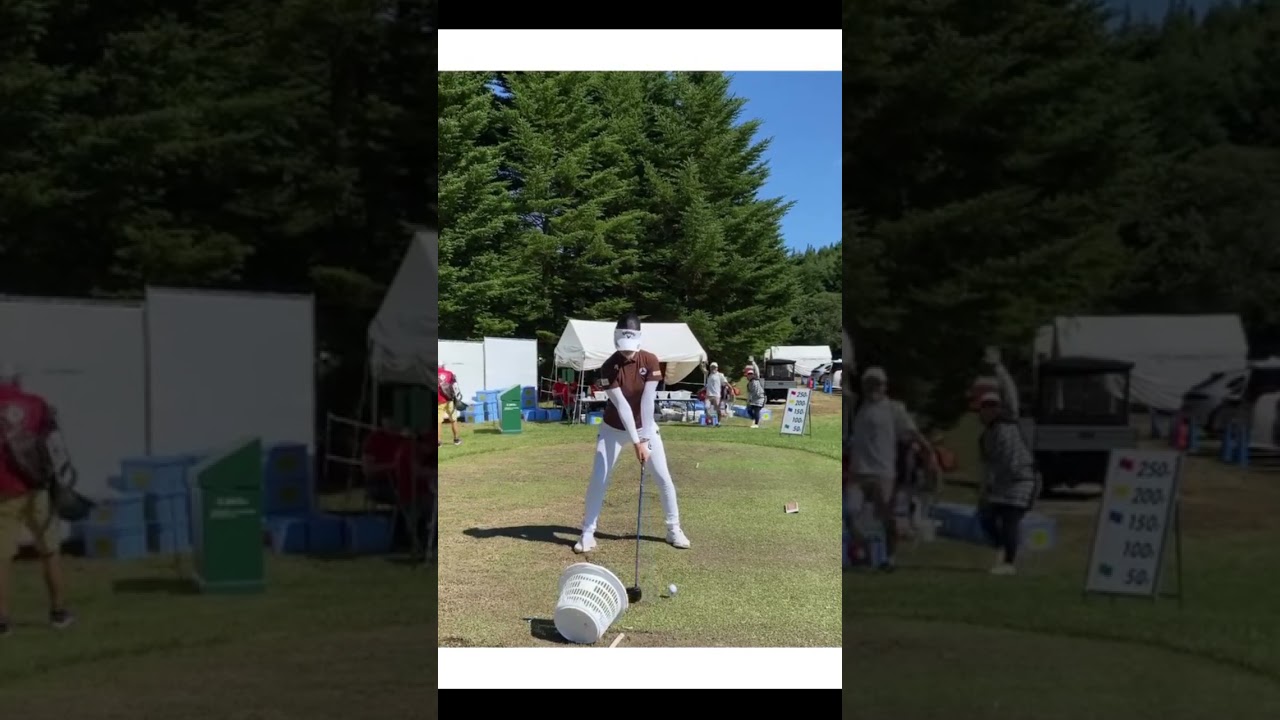 Asuka Kashiwabara 柏原明日架  #golf #subscribe #golfswing