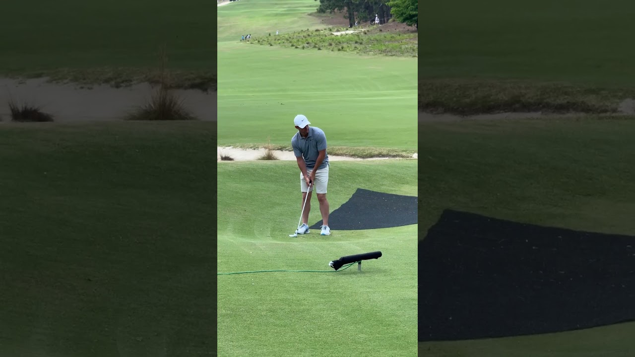 Rory McIlroy's Texas Wedge and Saucy Chip At Pinehurst | TaylorMade Golf