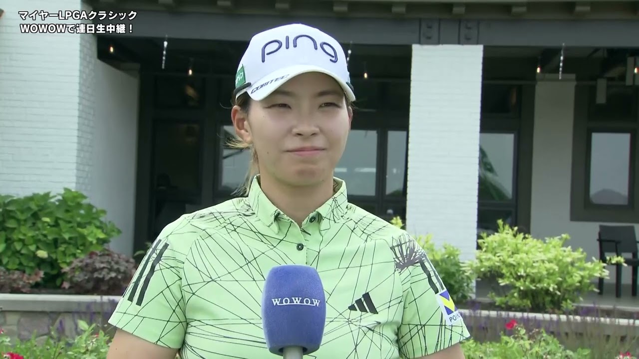 【渋野日向子】マイヤーLPGAクラシック 初日インタビュー