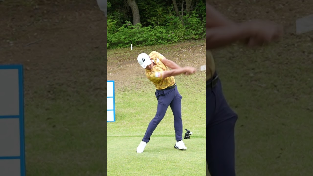 堀川未来夢ドライバースイング