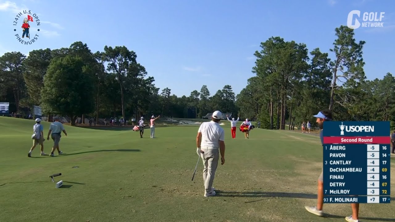 【全米OP24】F.モリナリ、最終9番でエース達成からの予選通過　A.オーバーグ、T.フィナウ、石川遼らも沸かせる