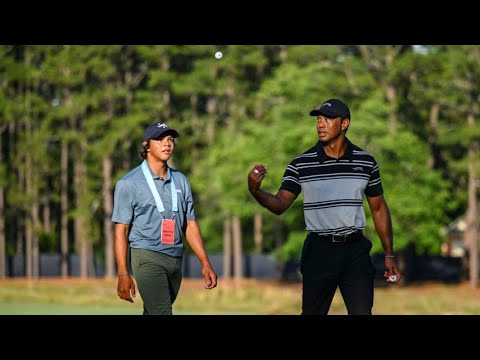 Tiger Woods at US Open 2024