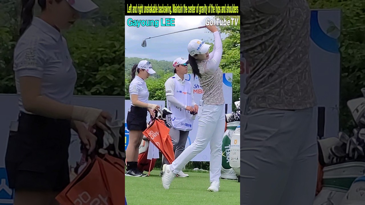 Left and right unshakable backswing. Maintain the center of gravity of the hips and shoulders
