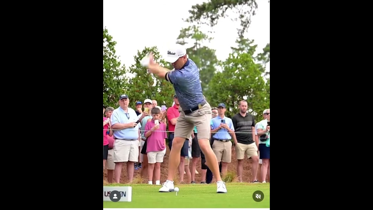Justin Thomas smooth swing #golfswag #golfskill #golfpassion #golfswing #golf #golftechnique #golfer