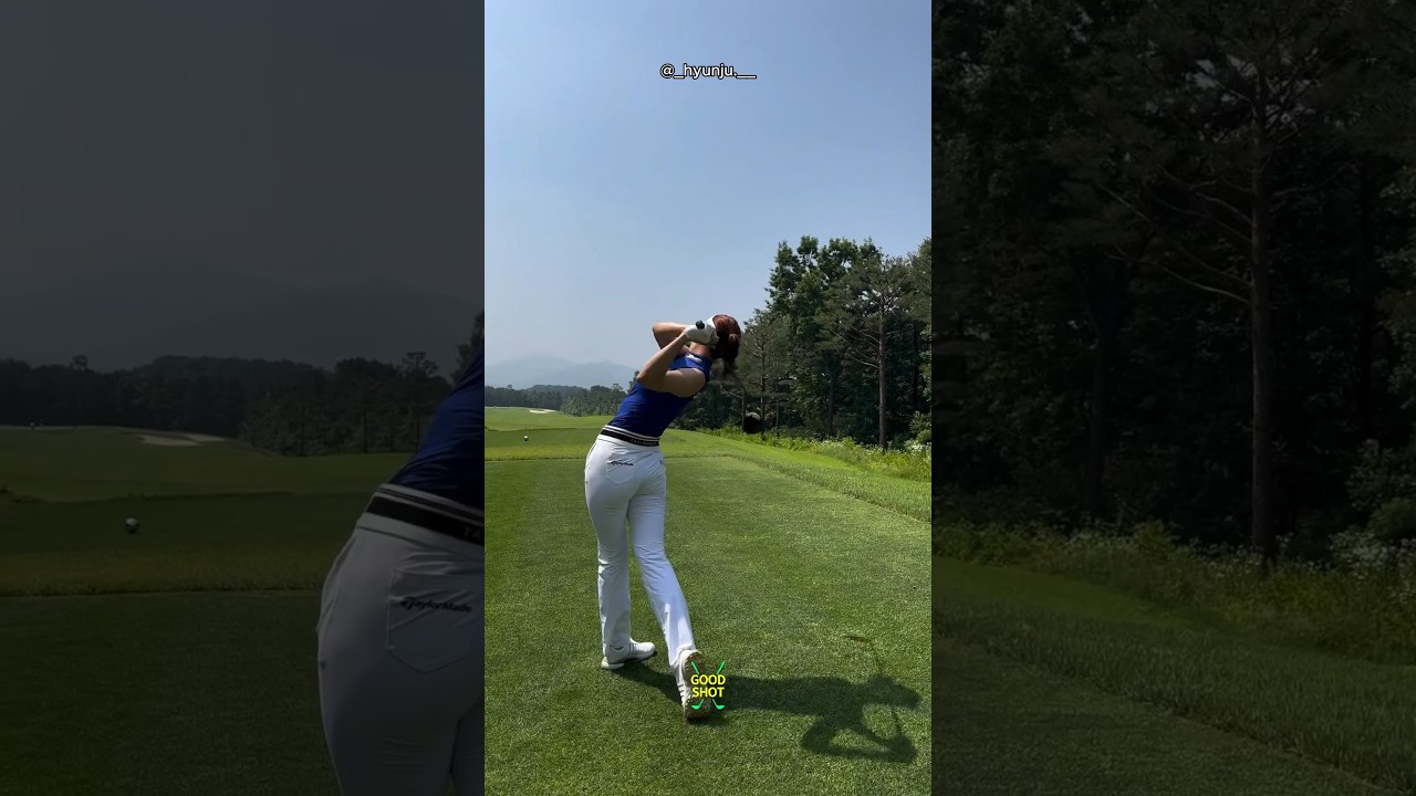 KLPGA 유현주 프로 드라이버 스윙 꿀팁 ⛳️💚