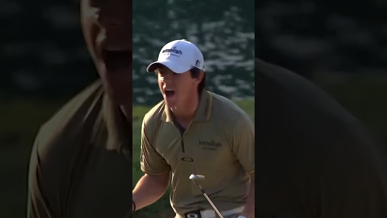 Four INCREDIBLE Rory McIlroy short game shots 🤩