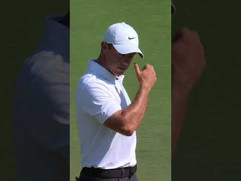 RORY MCILROY WITH A CHIP IN PAR ❗ 🚩