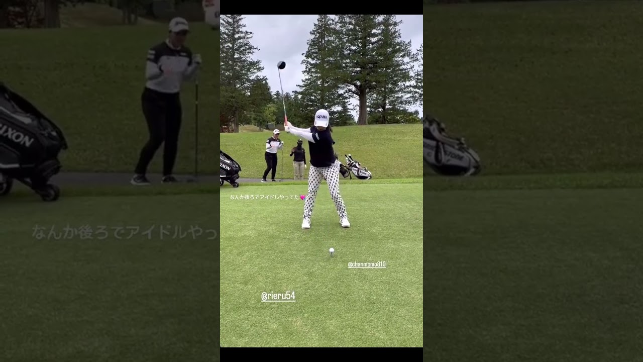 大里桃子 Momoko Osato #golf #ゴルフ #golfswing