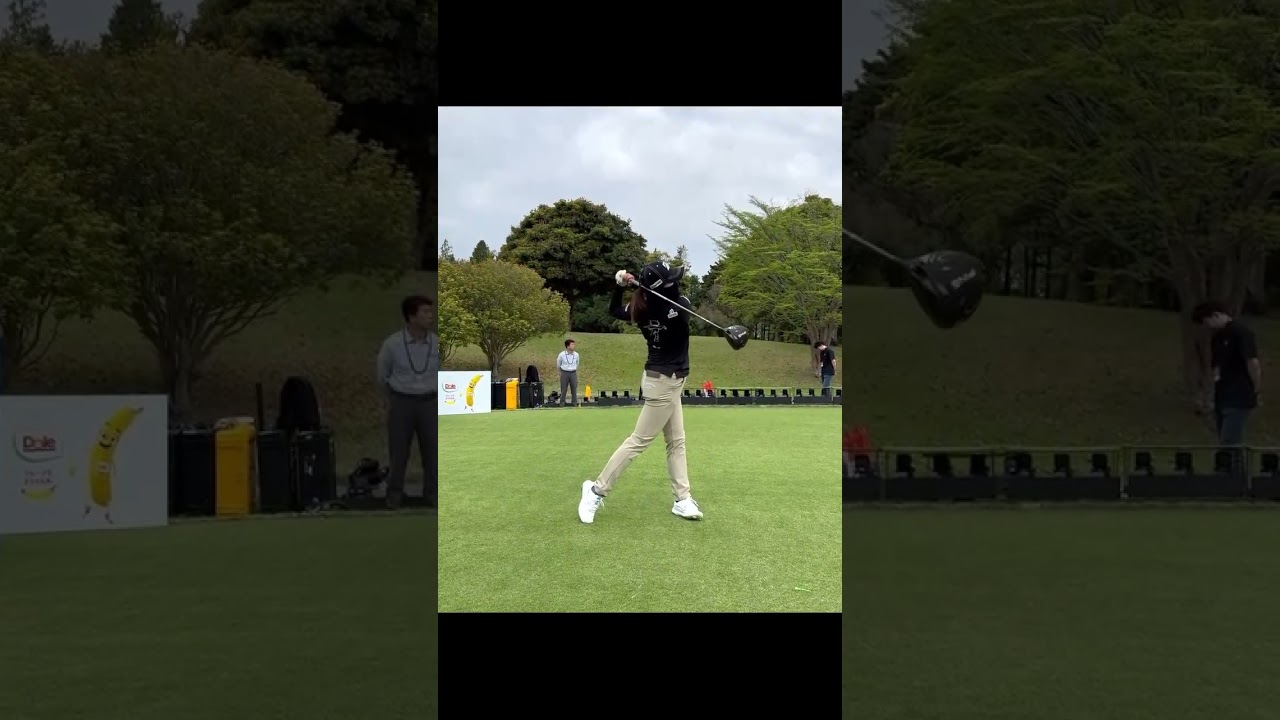 Momoko Osato 大里桃子  #golf #golfswing #ゴルフ