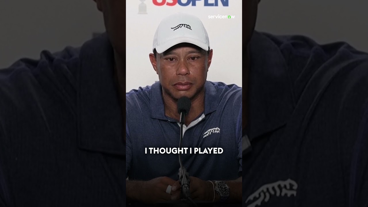 Tiger Woods addresses his US Open future 👀
