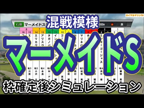 【マーメイドステークス2024】ウイポ枠確定後シミュレーション ミッキーゴージャス エーデルブルーメ コスタボニータ セントカメリア ピンハイ #2776