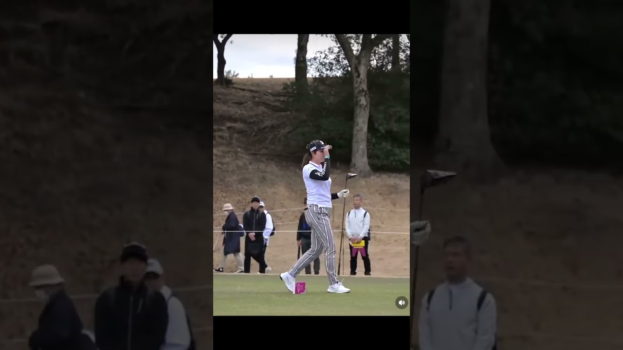 大里桃子 Momoko Osato #golf #ゴルフ #golfswing