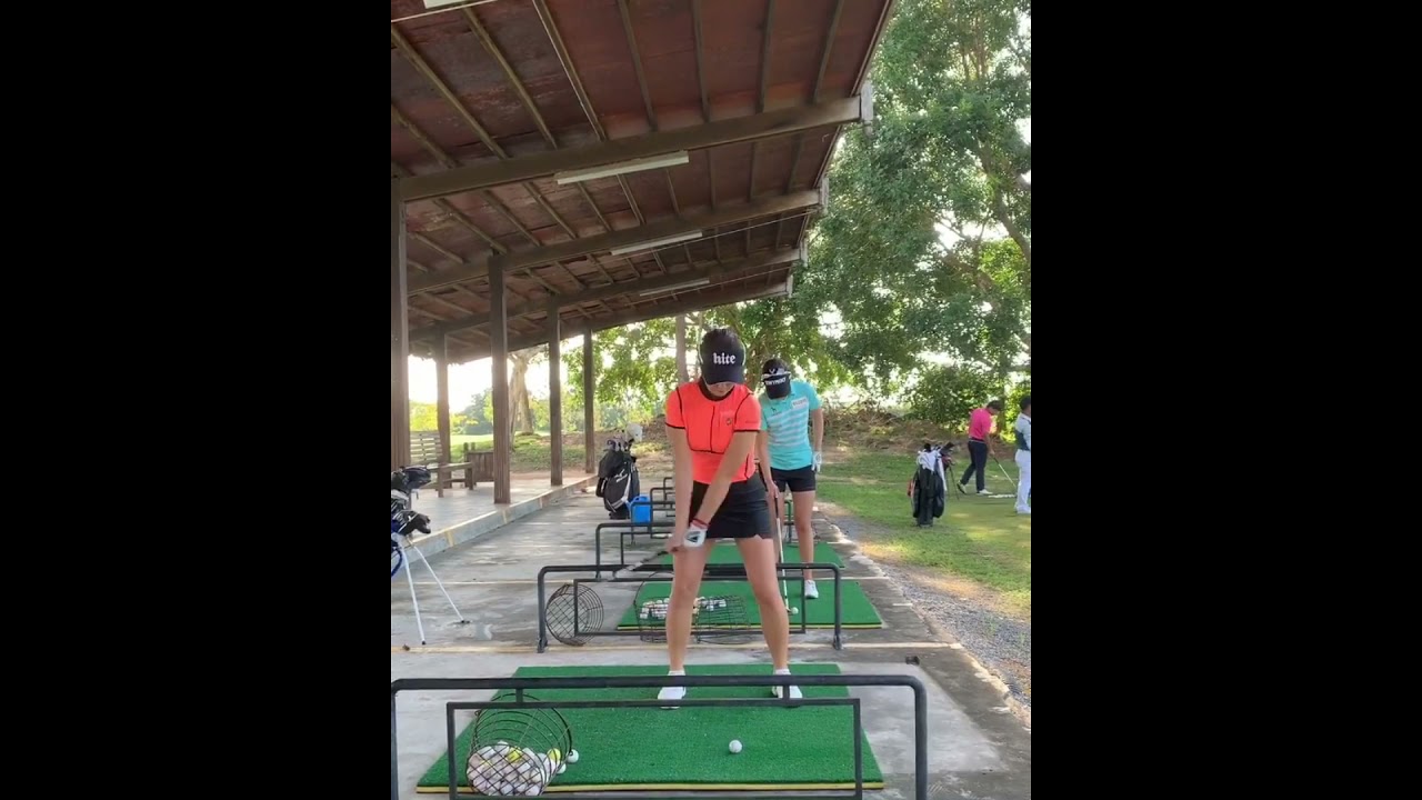 【キレイなアイアンスイング】キム ハヌル（Kim Ha-neul）スローモーションあり