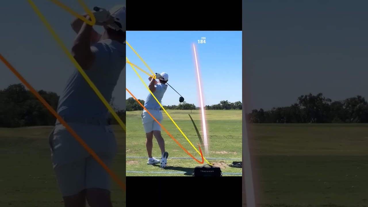 #rorymcilroy Best driver shot ever Rory mcilroy series #1 POWER DRAW head and ball traced by shashot