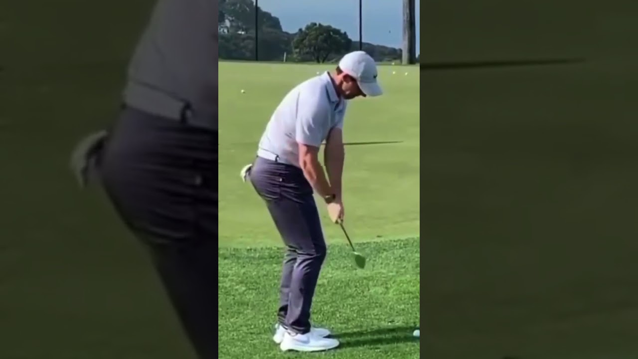 Rory McIlroy Chipping Slow Motion