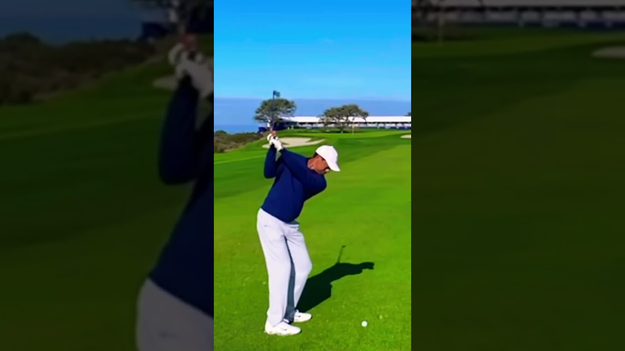Tiger Woods Iron Swing