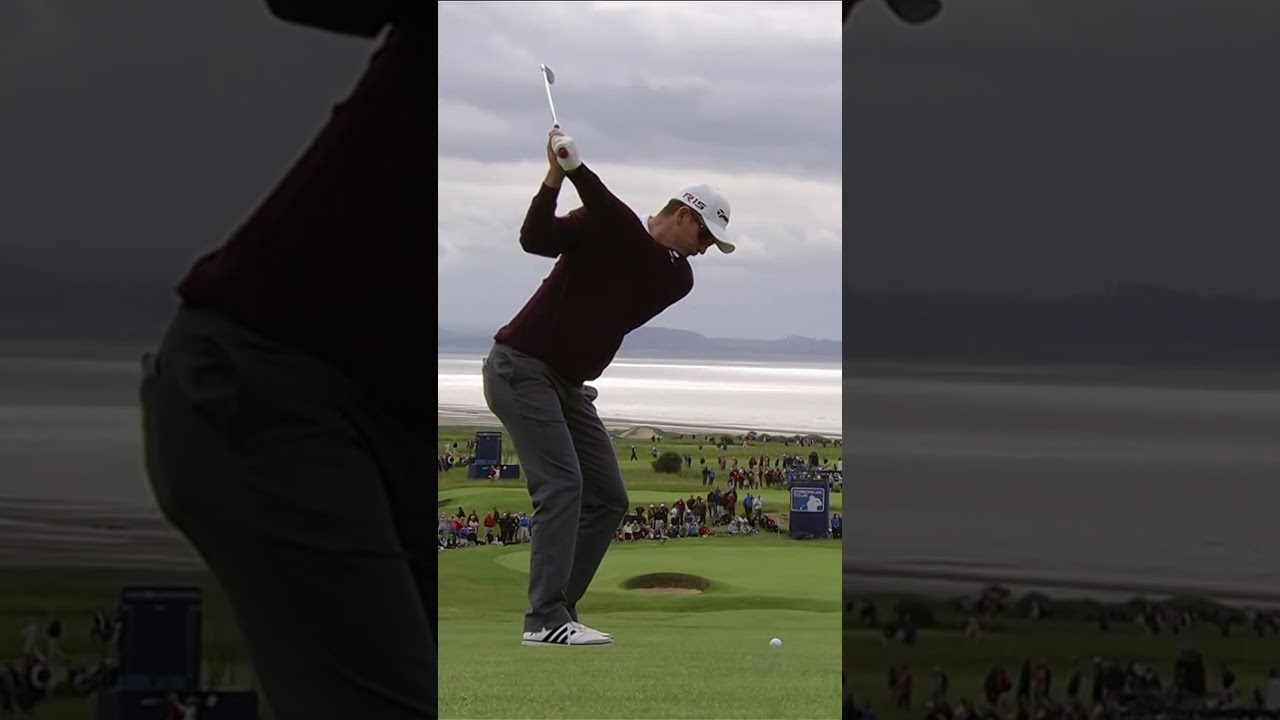 Justin Rose Golf Swing Slow Motion Iron #golf #slowmotiongolfswings