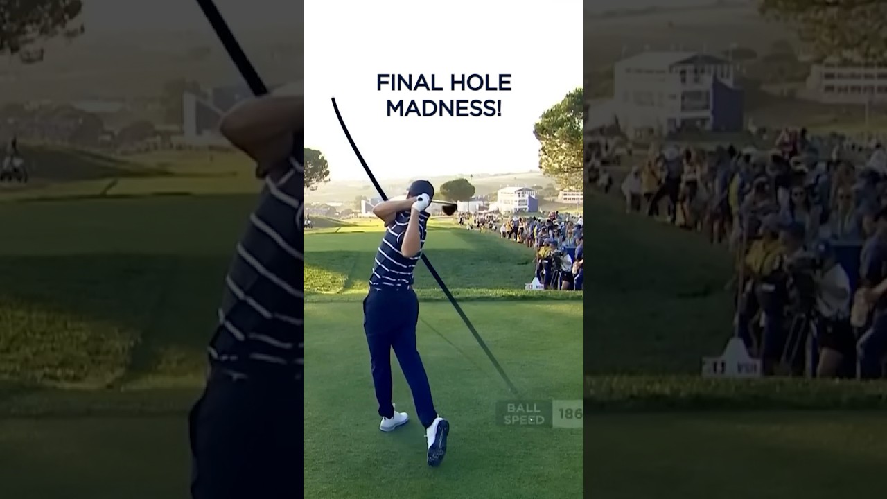 INCREDIBLE last hole! 😱