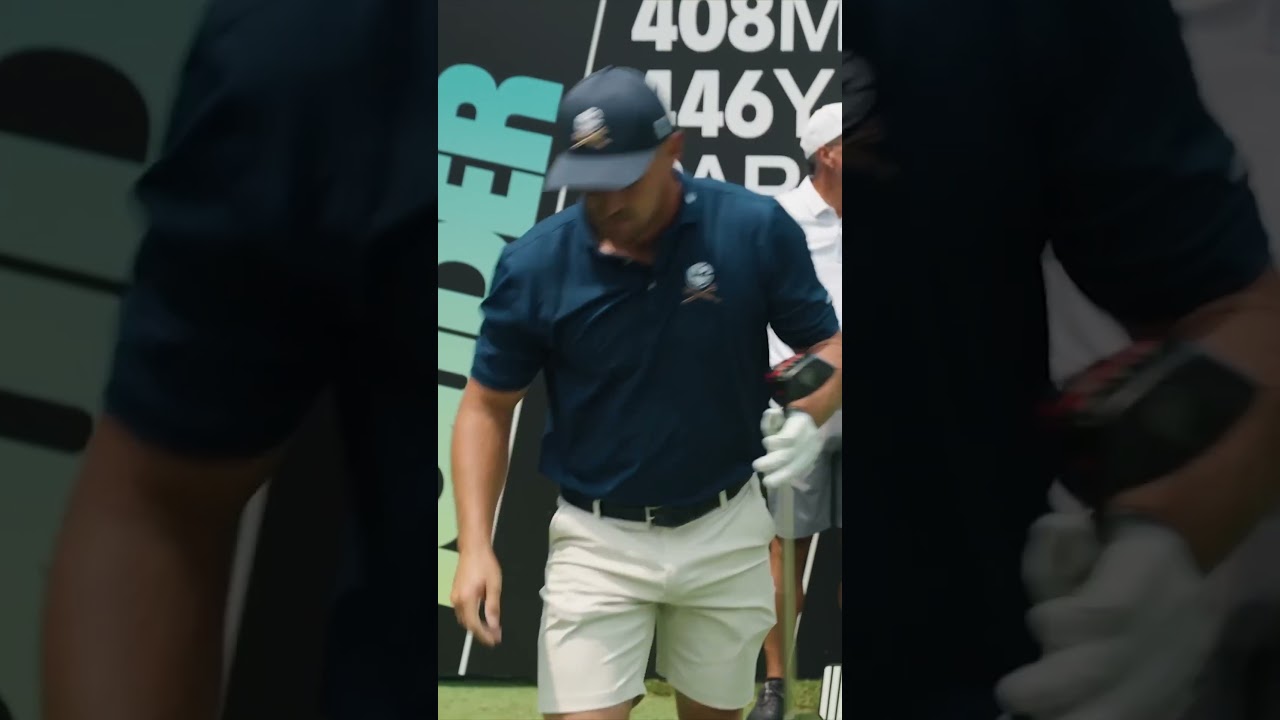 Phil Mickelson was absolutely astounded by Bryson's new drive.    #golf