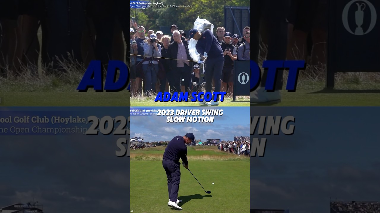 Adam Scott Golf Swing Driver Slow Motion #golflife #slowmotiongolfswings