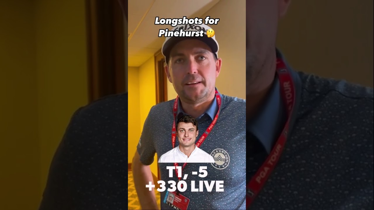 The players are on point with these U.S Open longshot picks 👊