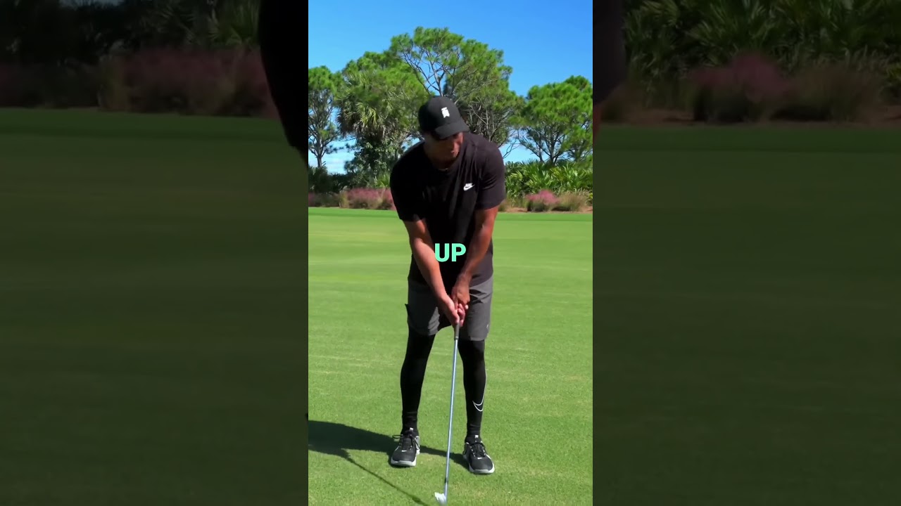 Tiger Woods: The Best Pre Shot Routine  #golfshorts #golfswing