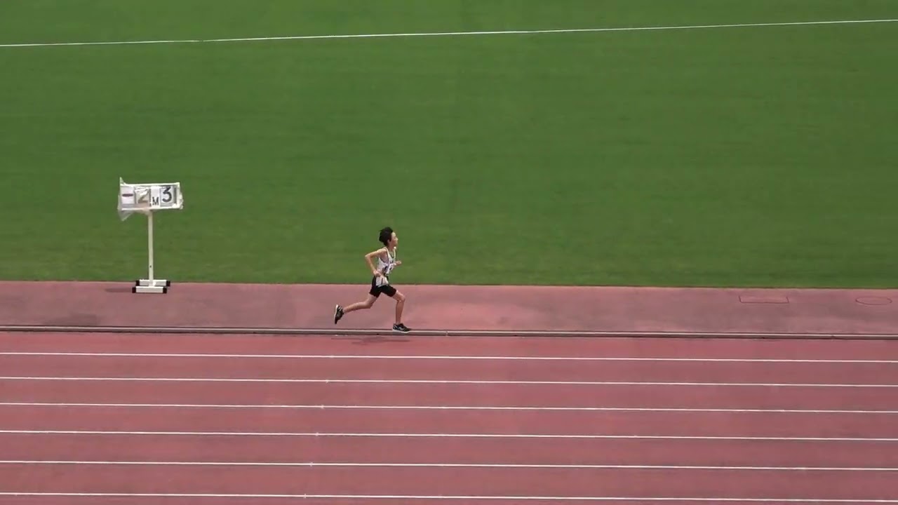 20240623122406宮崎県学童5男1000ｍ決2組 橋谷 志友5(小林J r.)3'24"52