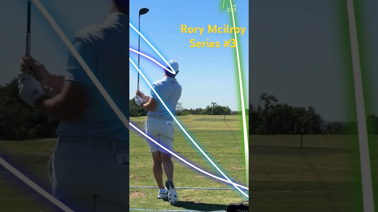 #rorymcilroy @rorymcilroy 329yds carry high draw shotRory's driver swing series #3 #golf