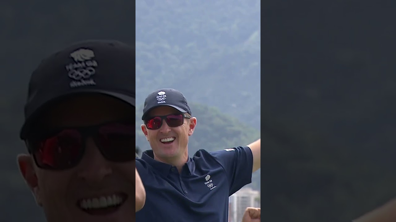 Justin Rose's delayed reaction 😭