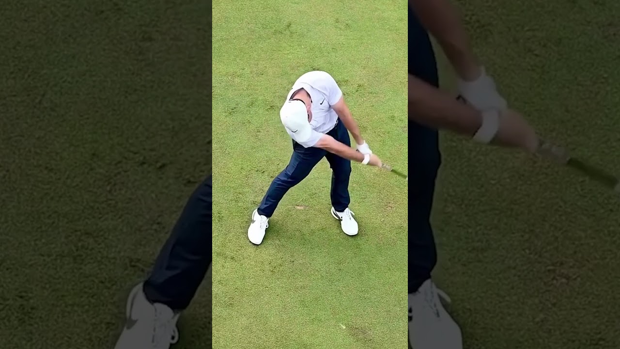 2024 No.1 Long Hitter Rory Mcilory Fantastic Swing Motion & Slow Motion