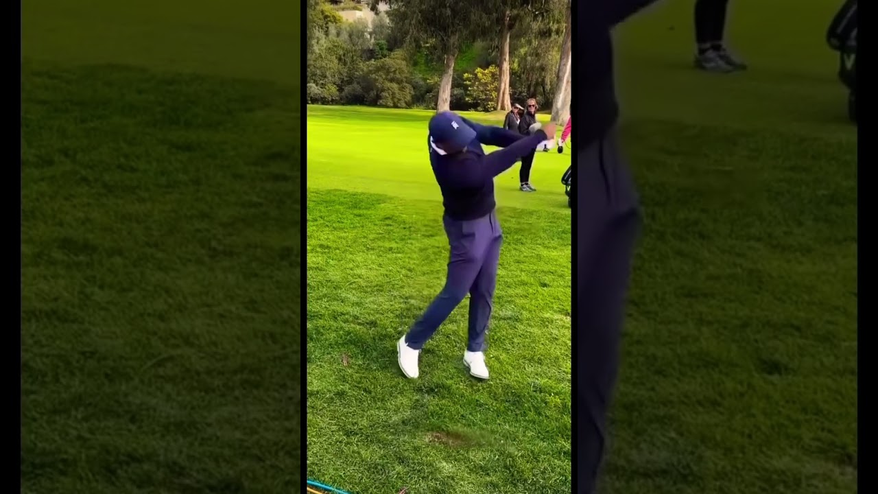 Tiger Woods Iron Swing FO