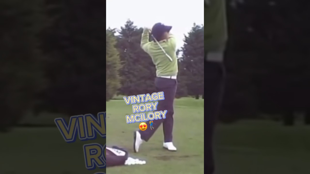 Vintage Rory McIlroy Golf Swings #rorymcllroy #golfswing #golf