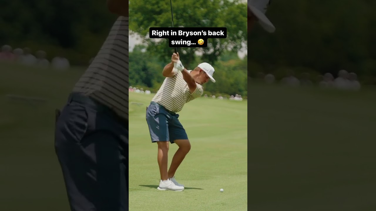 A dog barked at an inconvenient time 🐶😄 @brysondechambeau #livgolf #shorts