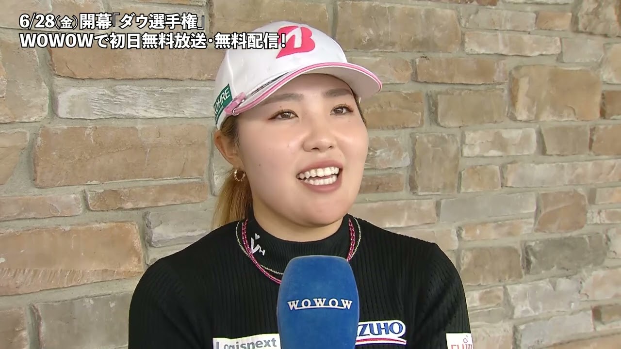 【古江彩佳】KPMG全米女子プロゴルフ選手権 最終日インタビュー